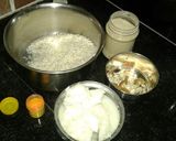 A picture of step 1 of Sweet rice.
