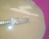 A picture of step 2 of Millet's pap.