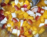 A picture of step 2 of Sweet & Sour Fruit Chaat.
