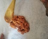 A picture of step 6 of Almond chikki.