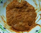 A picture of step 1 of Kolkata Style Chicken Biryani.