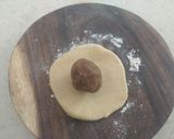 A picture of step 13 of Puran Poli.