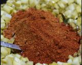 A picture of step 4 of Totapuri Mango Pickle.