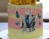 عکس مرحله 3 از دستور نکات کیک تولد اسفنجی