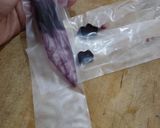 Foto langkah ke 4 dari resep Es Lilin Vanilla Blueberry.