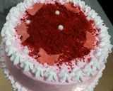 A picture of step 6 of Red velvet cake.