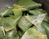 Foto langkah ke 8 dari resep Lupis Buah Naga 🩷.