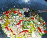 Foto langkah ke 5 dari resep Tumis Pare Oncom Teri Nasi.