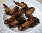 Gambar langkah 5 resipi Ayam Madu Patah Sayap.