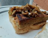 Foto del paso 5 de la receta: Sándwich🥪 de tofu de lentejas bbq...🤔🥐🫑