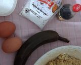 Foto del paso 1 de la receta: Masitas caseras de banana, coco y avena 🍌 🥥 🥣