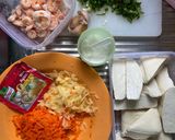 Foto langkah ke 1 dari resep Tahu Isi sayur udang.