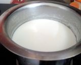 A picture of step 3 of Orange custard rice kheer.