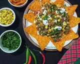 A picture of step 5 of Nachos Corn Chaat.