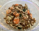 Foto del passaggio 5 della ricetta Insalata di lenticchie, cous cous e verdure