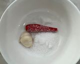 Hình bước làm 1 của món Ché trộn xoài