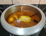 A picture of step 7 of ALOO ki TEHRI (a nice delicious one pot meal from Uttar Pradesh).