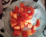 Foto langkah ke 3 dari resep Es Santan Pepaya (Kalikih Santan).