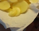 A picture of step 2 of Fried Potato Circles.