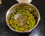 A picture of step 2 of Mung bean Dhokla.