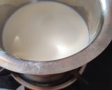 A picture of step 1 of Sabudana Kheer.
