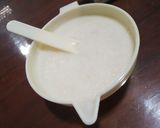 Foto langkah ke 3 dari resep Snack MPASI Pir + Yougurt 6+.