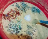 A picture of step 1 of Aloo ke pakory.
