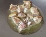 A picture of step 6 of Taro Braised Pork Ribs.