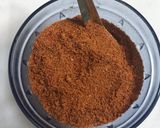 A picture of step 5 of Masala purple yam/kand.