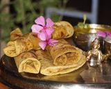 A picture of step 9 of  puranpoli.