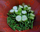 Foto langkah ke 1 dari resep Sayur Bening Kacang Panjang.