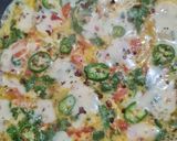 A picture of step 4 of Creamy cheesy omelette.