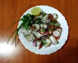 A picture of step 2 of Autumn radish salad 🥗.