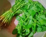 Foto langkah ke 1 dari resep Sayur Bayam Bening Cemplung.