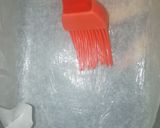 A picture of step 3 of Instant strawberry barfi.