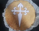 A picture of step 7 of Tarta de Santiago.
