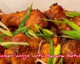 A picture of step 13 of Chicken wings with banana ketchup.