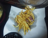 Foto del paso 1 de la receta: Bocadillo de sardinas con aguacate, tomate y papas fritas