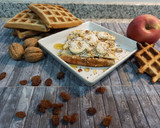 Foto del paso 5 de la receta: Gofres integrales de plátano, limón y coco 🧇🍌🍋🥥