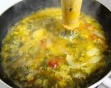 A picture of step 3 of Kulfa Ki Katli (Purslane-Lentil Curry - Hyderabadi Style).