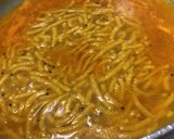 A picture of step 5 of Kathiyawadi gathiya ki sabzi.