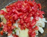A picture of step 7 of Mumbai style pav bhaji recipe.