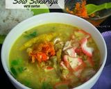 Foto langkah ke 6 dari resep Soto sokaraja versi kuah santan.