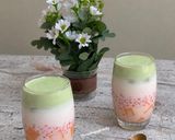 Foto langkah ke 10 dari resep Creamy Matcha with Mango Pudding.