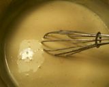 Foto del paso 4 de la receta Macarrones con bechamel de azafrán y queso Idiazabal