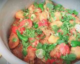 A picture of step 3 of Chicken biryani.