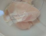 A picture of step 1 of [American Style] Garlic Butter Roasted Chicken Breast.
