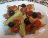 Foto del paso 6 de la receta Ensalada templada provenzal con vinagreta de grosella