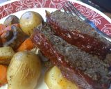 A picture of step 5 of Beyond Meatloaf.