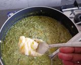 A picture of step 8 of Shahi rani palak paneer.